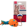 Nunbell Plastic Bell Ball Cat Toy With Plush Mouse