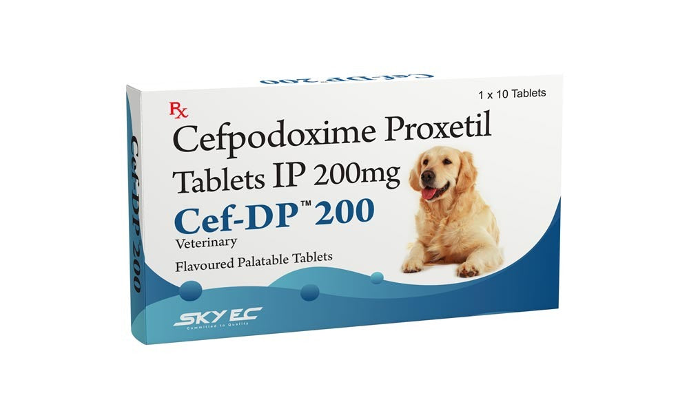 SKYEC Cef-DP 200 mg Tablets – For Dogs & Cats