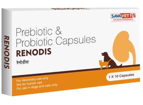 Savavet Renodis – Prebiotic & Probiotic Capsules for Dogs & Cats