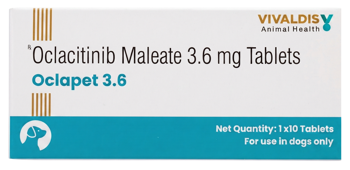 Vivaldis Oclapet (Oclacitinib) 3.6Mg Tablets For Dogs