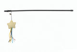 Trixie Playing Rod Star Plastic Plush Catnip Toy For Cats