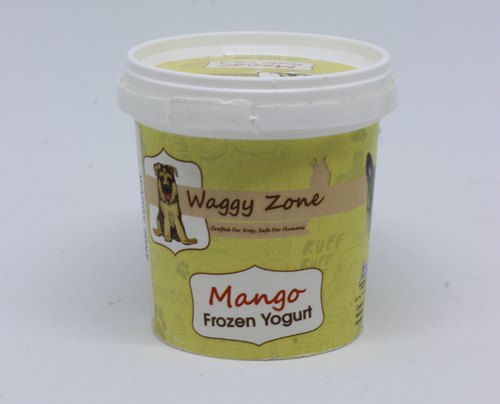 Waggy Zone Frozen Yogurt - Mango Flavour