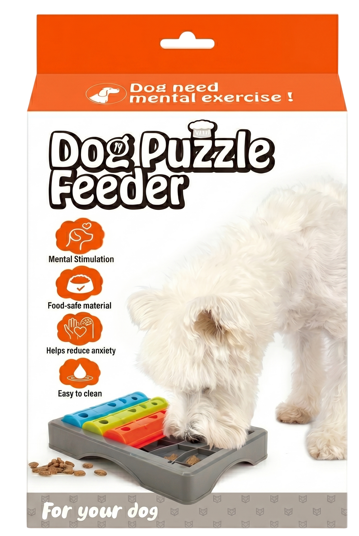 Fofos Treat Puzzle Interactive Dog Toy