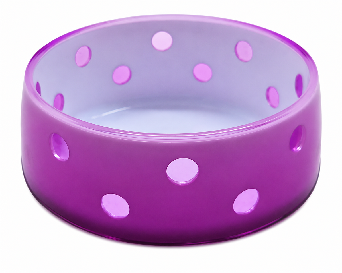 Speedy Pet Dog Acrylic Plastic Bowl