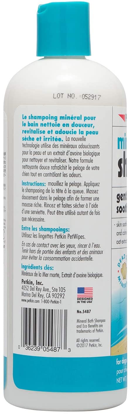 Petkin Mineral Bath Shampoo For Dogs