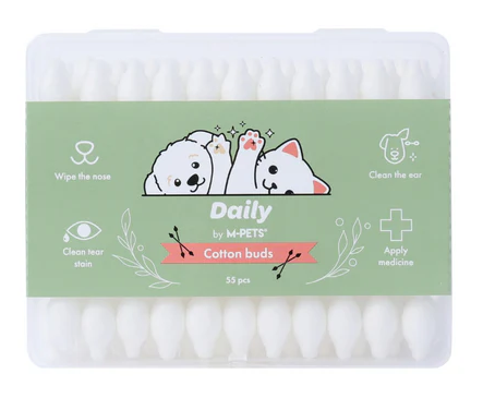 M-Pets Daily Pet Cotton Buds Dogs & Cats