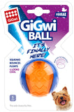 Gigwi Squeaker Transparent Ball -  Blue/Orange