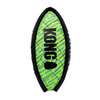 Kong Armor Football Green Durable Squeaky Reflective Dog Fetch Toy