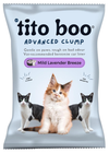 Tito Boo Advanced Clump Mild Lavender Breeze Bentonite Cat Litter