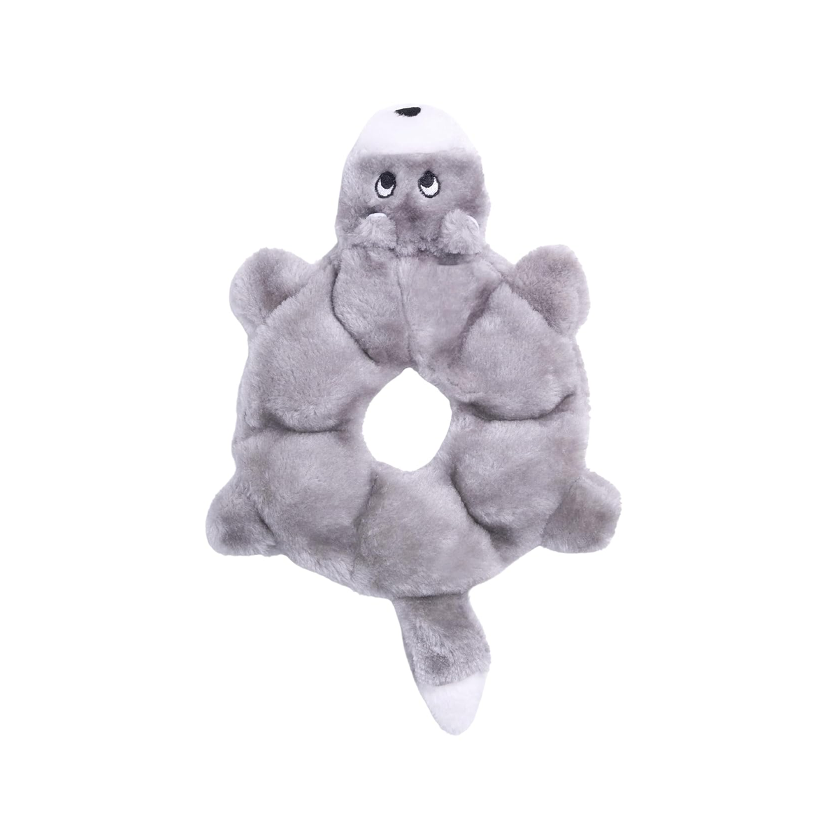 Zippy Paws Loopy Wolf Plush Toy For Dogs