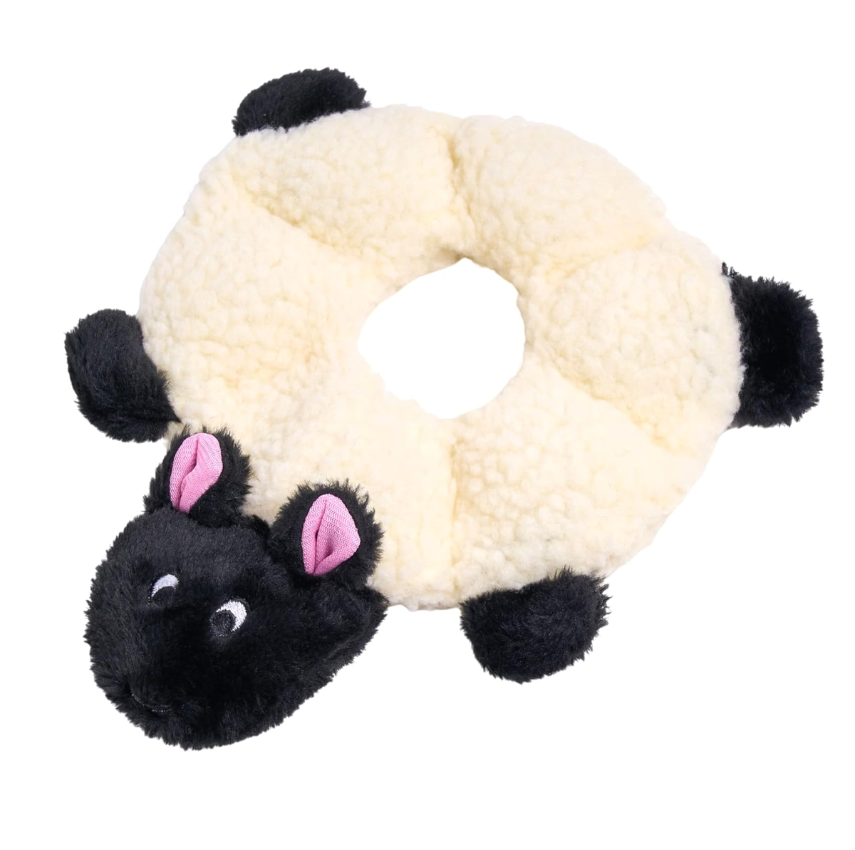 Zippy Paws Loopy Sheep Plush Toy For Dogs