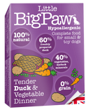 Little Big Paw Tender Duck & Vegetable Dinner Cup