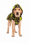Kennel Printed Color Raincoat - Yellow