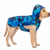 Kennel Printed Color Raincoat - Blue
