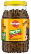 Pedigree Biscrok Biscuits With Lamb Jar