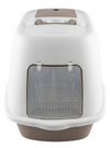 Kennel Enclosed Hooded Cat Litter Box with Scoop