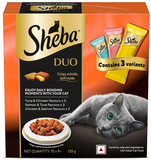 Sheba Duo Crunchy Adult Cat Treats