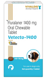 Vivaldis Vetecto 1400 (Fluralaner) Chewable Tick & Flea Tablet For Dogs