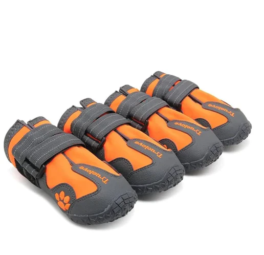 Truelove Waterproof Pet Boots For Dogs - Orange