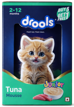 Drools Tuna Mousse Kitten Gravy Pouch Buy 5 Get 1 Free