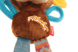 Gigwi Plush Friendz Squeaky Monkey - Dog Toy