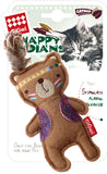 Gigwi Happy Indian Bear Felt Catnip