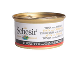 Schesir Tuna Whole Meat With Shrimp & Rice In Jelly Cat Tin