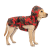 Kennel Printed Color Raincoat - Red