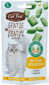 Catfest Crispy Pillows With Chicken Flavour For Dental Care Cat Treats