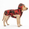 Kennel Printed Color Raincoat - Red