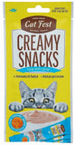 Catfest Creamy Snacks Tuna With Caviar Treats For Cats