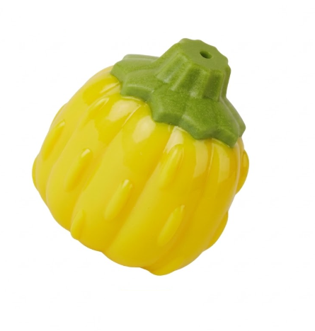 Fofos Giggling Vegi Bites Pumpkin Dog Toy