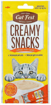 Catfest Creamy Snacks Salmon With Caviar Treats For Cats