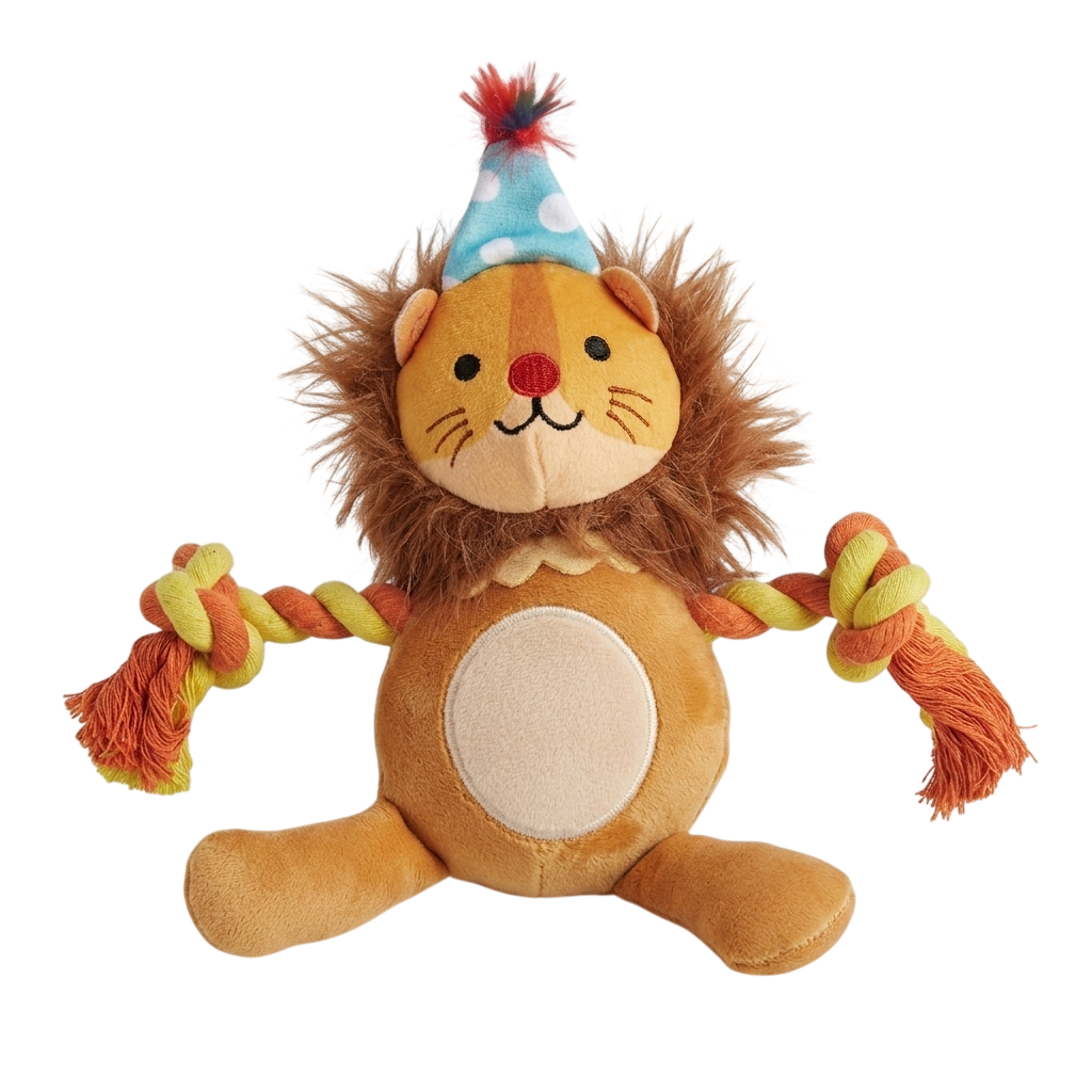 Fofos Fluffy Puppy Lion Dog Toy