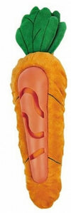 Fofos Carrot Cute Treat & Squeak Dog Toy