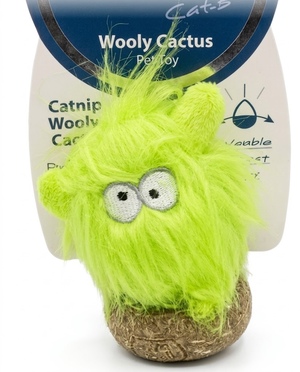 Joyser Woball Monster Catnip Cat Toy-Green/Grey
