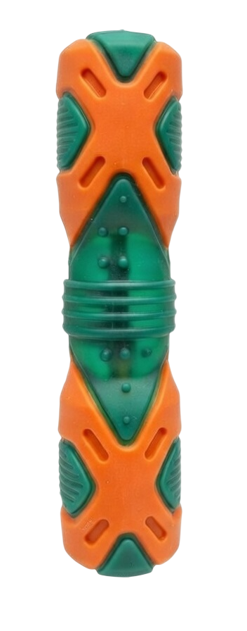 Smarty Pet Soft Latex Training Squeaky Cross Design Rubber Future Toy Saber