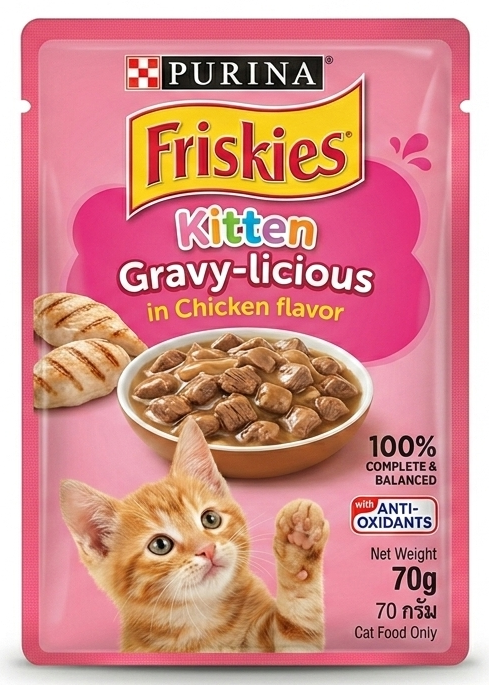 Friskies Chicken Gravy For Kitten