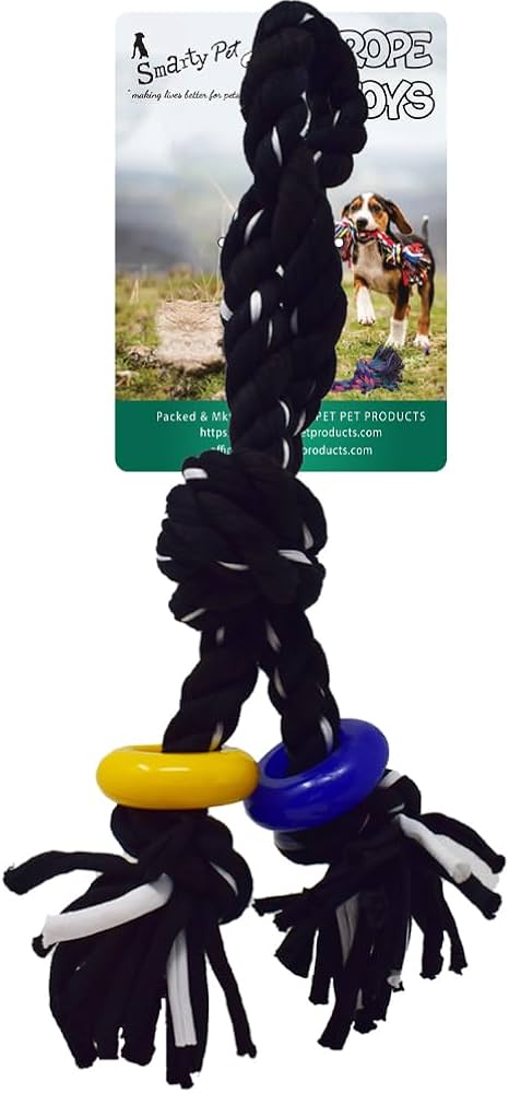 EE Toys Rope Toy 3 Knot 2 String 2 Ring