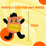 Basil Plush Treat Monster Soft Stuffed Dog Toy