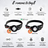 Genie Track Collar iOS For Dog And Cat-Orange