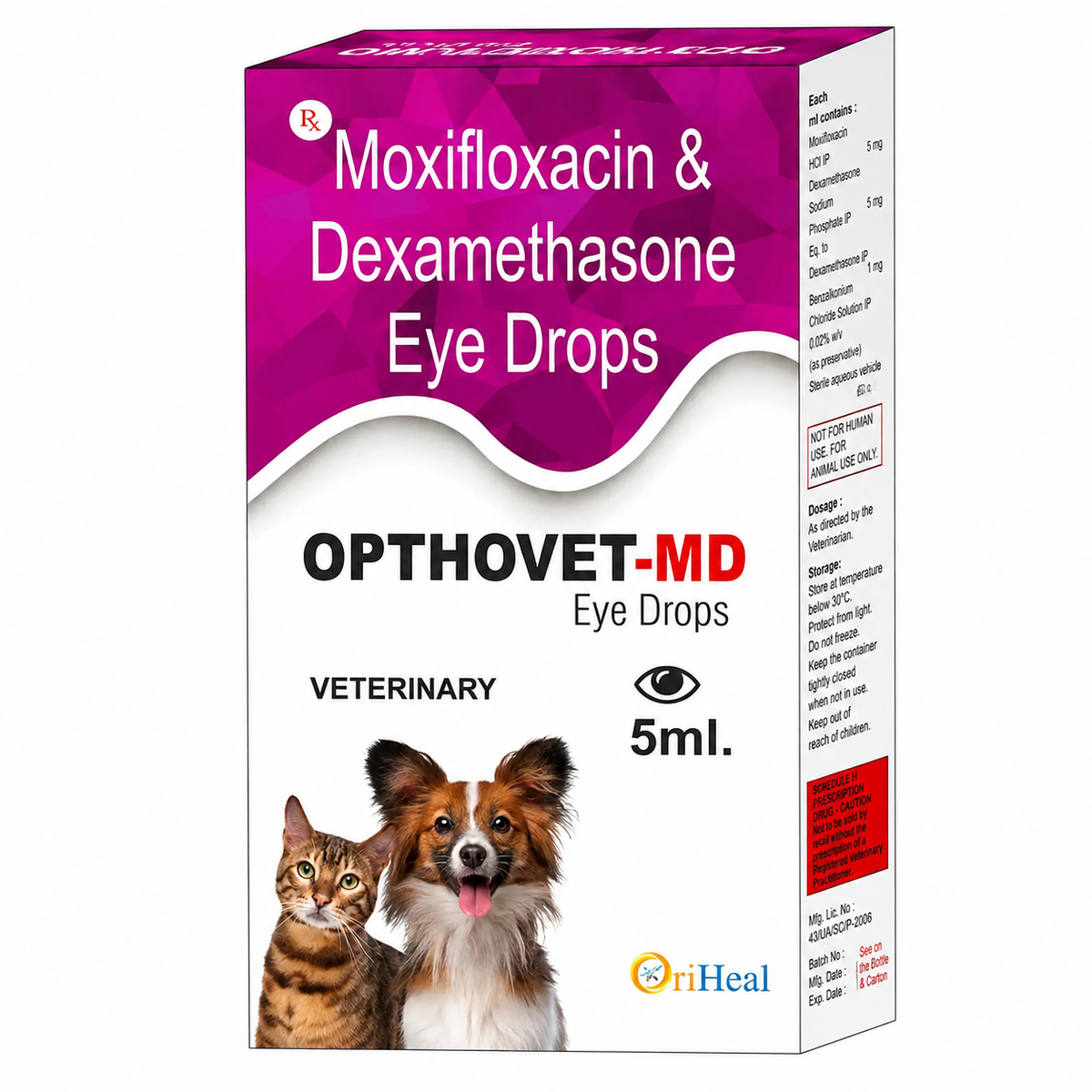 Oriheal Opthovet-Md Eye Drops