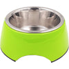 Smarty Pet Stainless Steel & Melamine Anti-Skid Plain Bowl