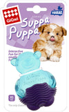 Gigwi Suppa Puppa Squeak Bear Shape Toy - Blue/Purple