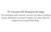 Trixie Kokoso Coconut Oil Dog Shampoo