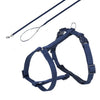 Trixie Premium Cat Harness With Leash - Indigo
