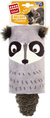 Gigwi Melody Tube Chaser Coon With Sound Chip Cat Toy