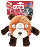 Gigwi Bear Plush Friendz With Foam Rubber Ring and Squeaker