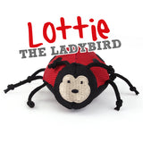 BecoPets Catnip Wand Toy Lottie - Lady Bird