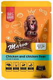 Marvo Chicken & Chicken Liver Chunk In Gravy Adult Pouch